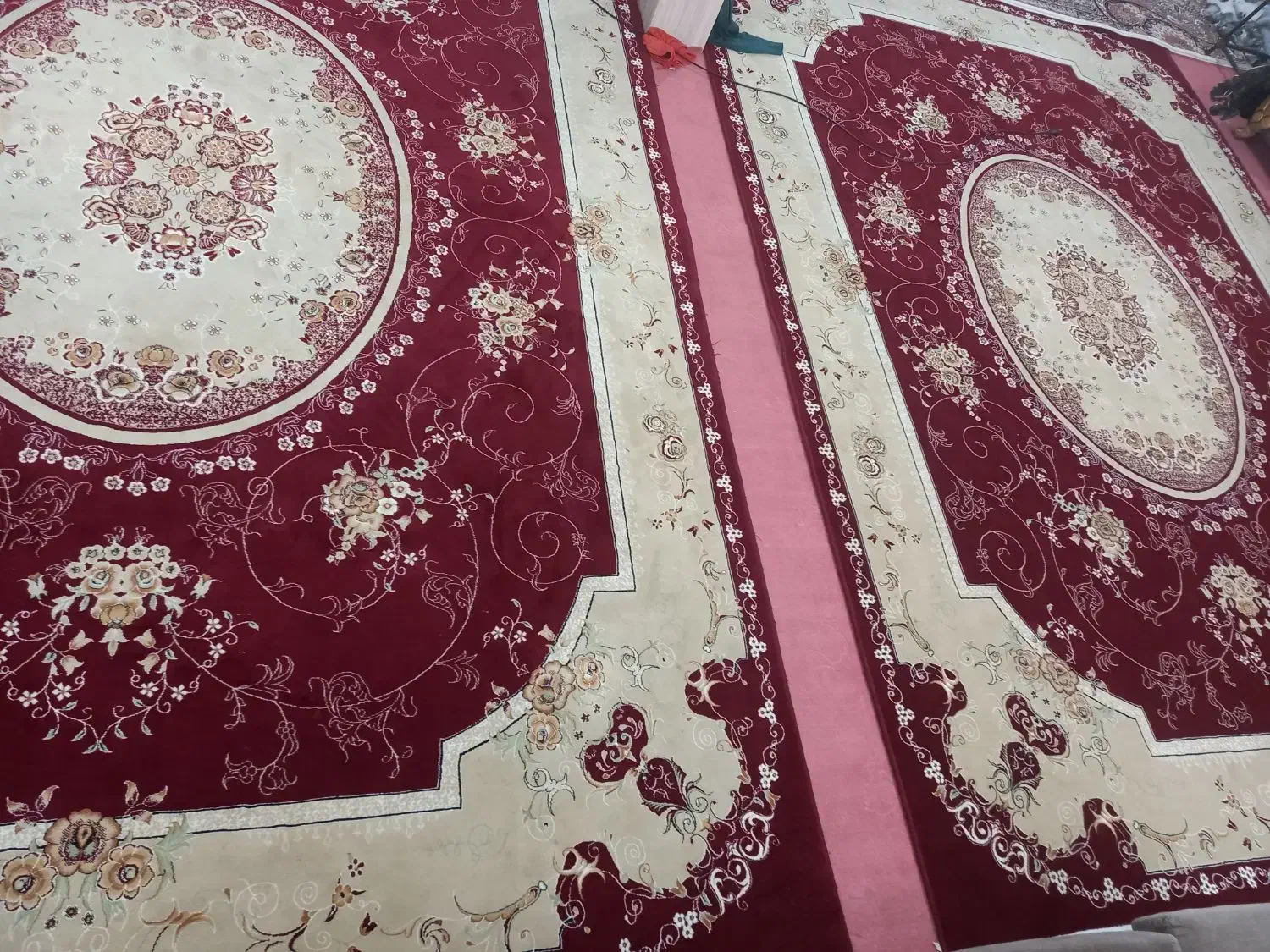 فرش ۱۲ متری|فرش|سراب, |دیوار