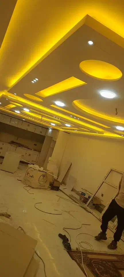 گچکاری گچ کاری رفع شوره  گچکاری  بروجردی|خدمات پیشه و مهارت|آبادان, |دیوار