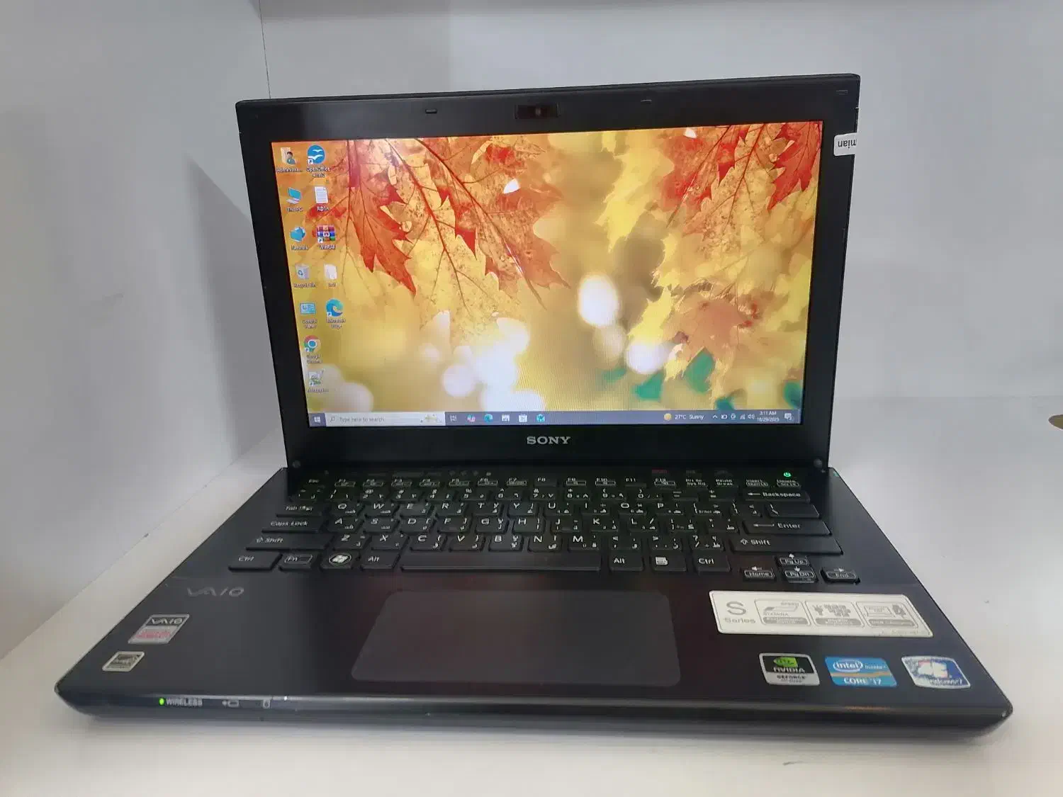 لپتاپ i7 رم 8 هارد 256SSD بک لایت کیبورد گرافیکدار|رایانه همراه|شیراز, فرگاز|دیوار