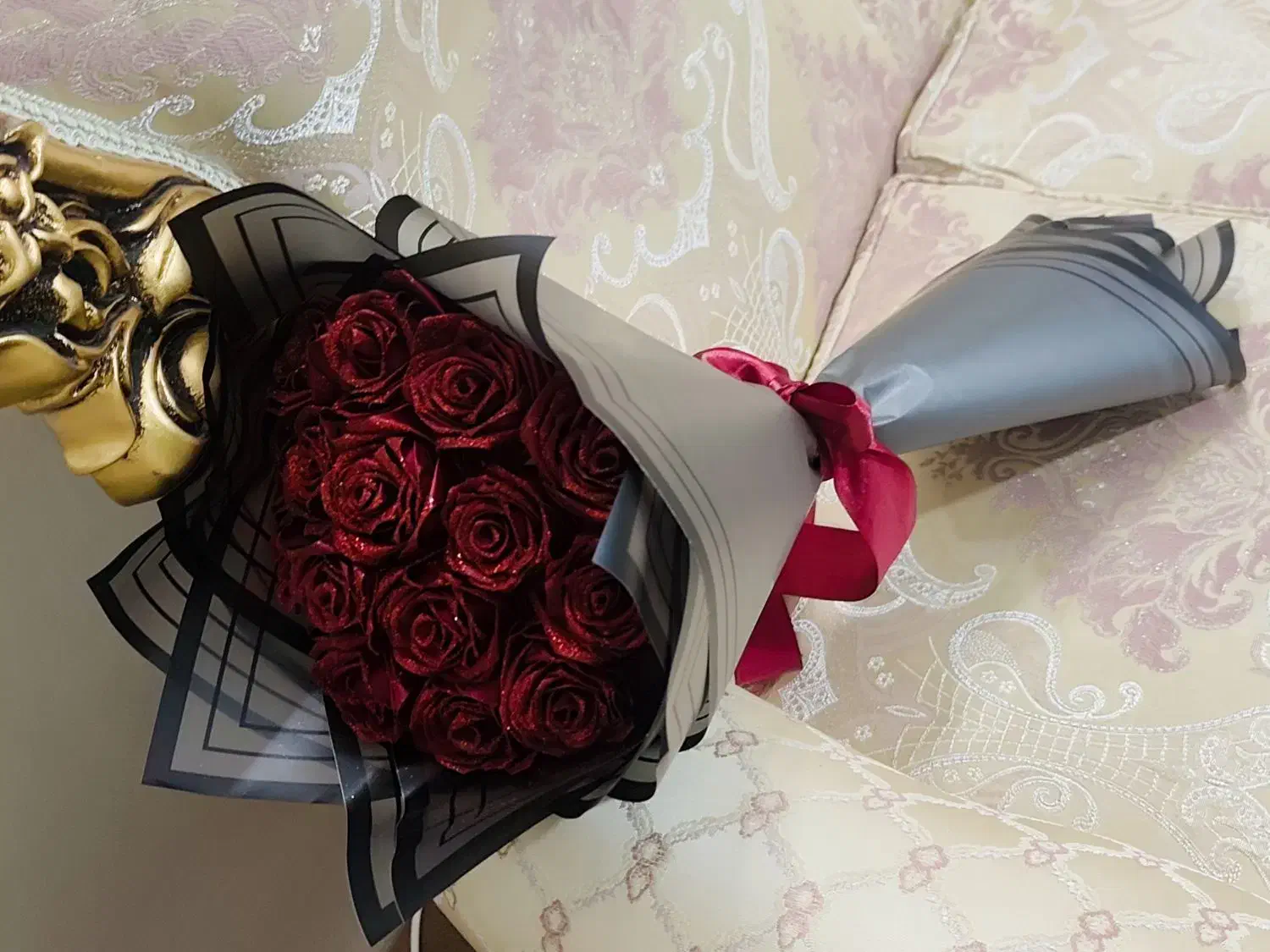 گل روبانی|گل مصنوعی|خوی, |دیوار