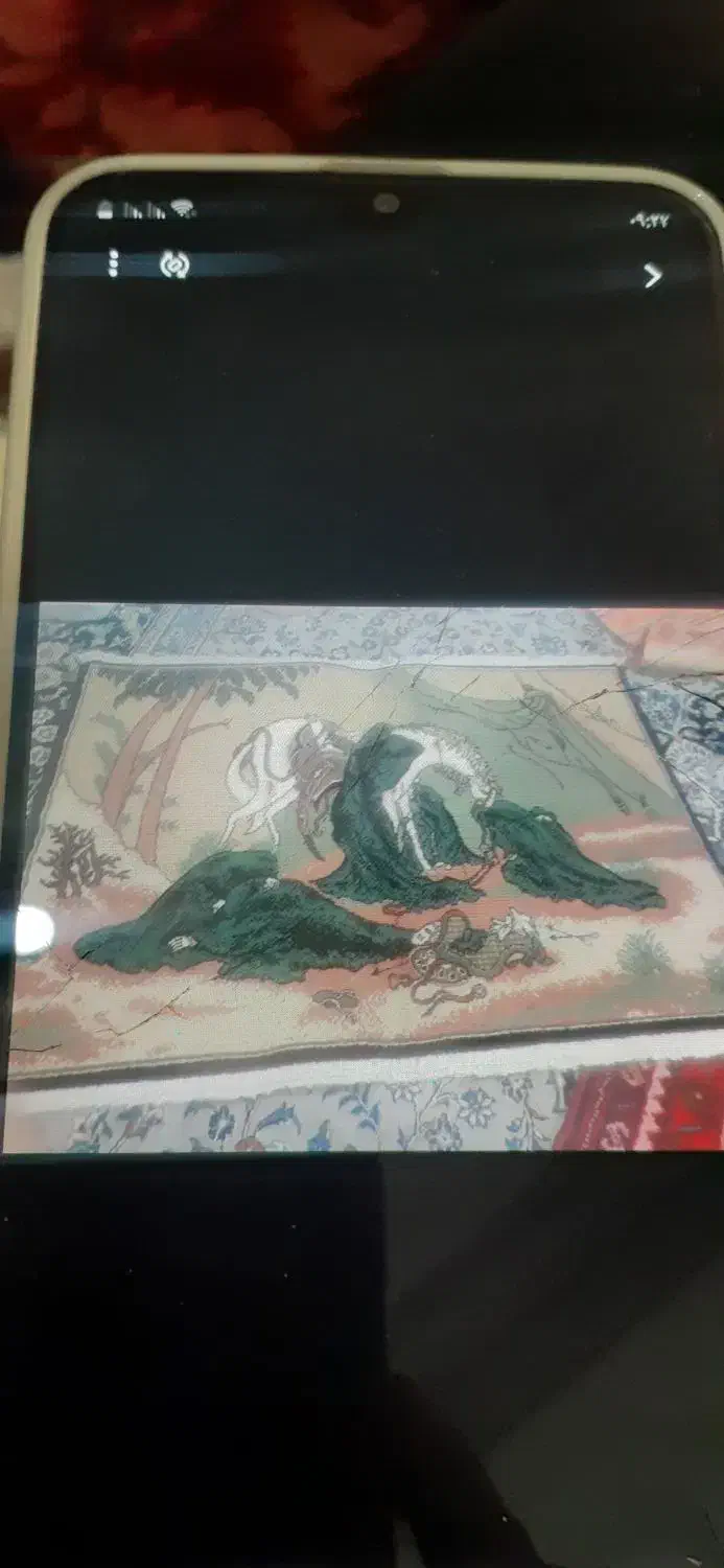 تابلو فرس|تابلو فرش|قم, نیروگاه|دیوار