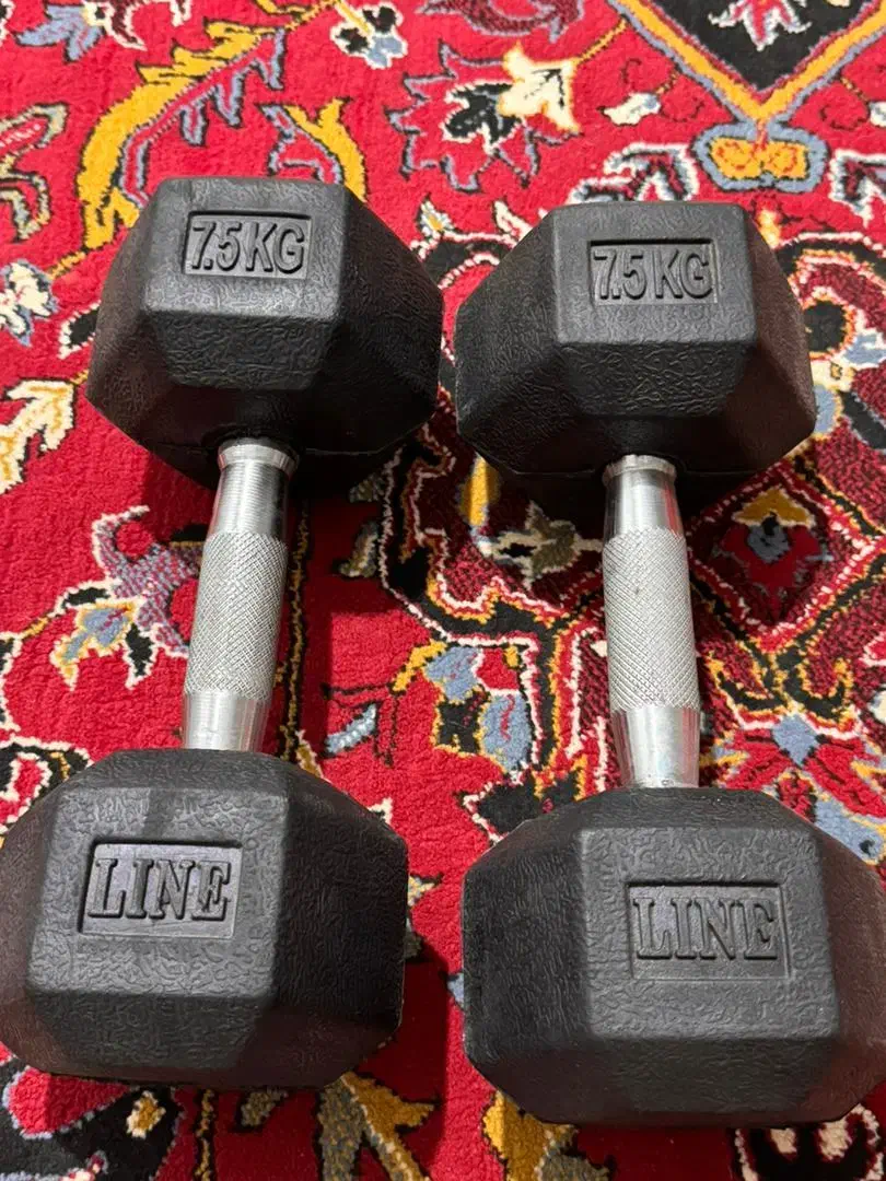 دمبل ۷نیم کیلویی|تجهیزات ورزشی|نیک شهر, |دیوار