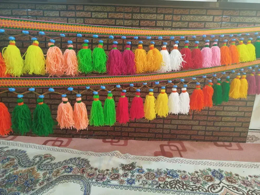 شیردنگ|گلیم، جاجیم، گبه|مسجد سلیمان, |دیوار