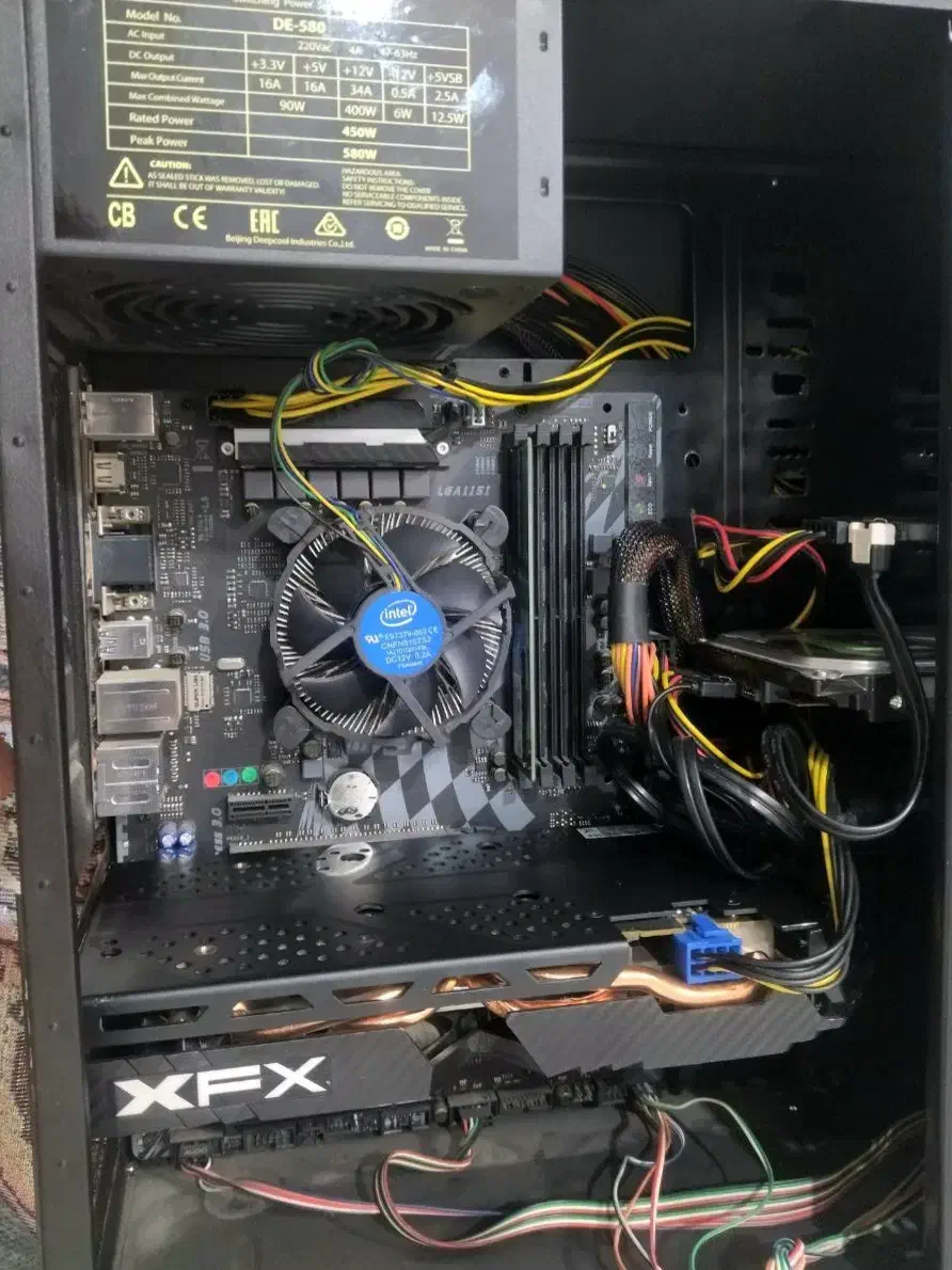 کیس گیمینگ ddr4گرافیک 8 گیگ هاردssd پردازندهcpu i5|رایانه رومیزی|قرچک, مهدیه|دیوار