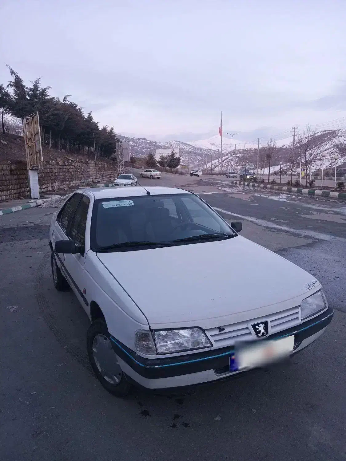 پژو اردی ای ۸۵ سفید|خودرو سواری و وانت|بانه, |دیوار