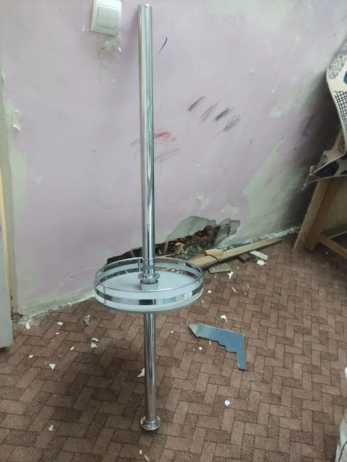 میله استیل|آب‌چکان و نظم‌دهنده ظروف|مشهد, امیریه|دیوار