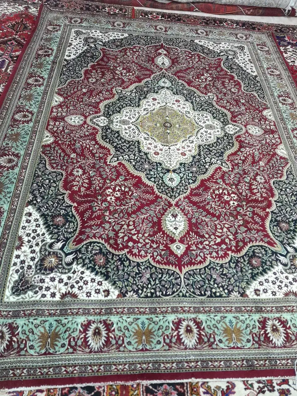 فرش ۱۲ متری|فرش|تبریز, |دیوار