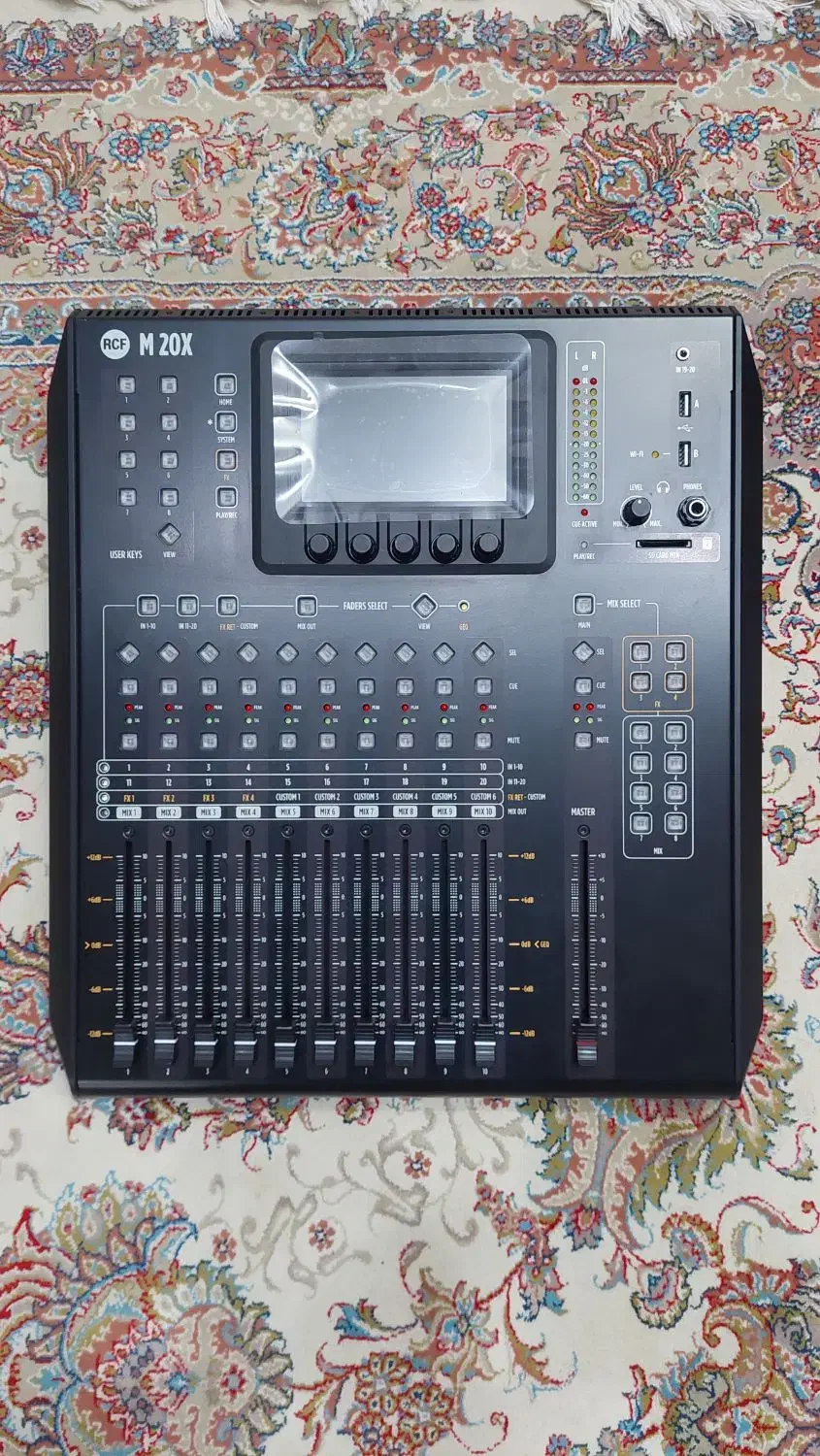 فروش میکسر دیجیتال rcf|صوتی و تصویری|قم, ارم|دیوار