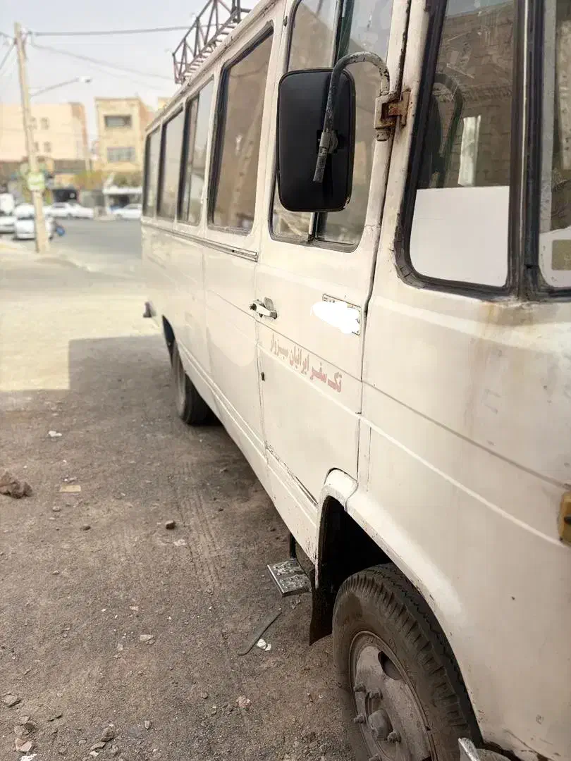 مینی‌بوس بنز سفید مدل 69|خودرو سنگین|سبزوار, هویزه|دیوار