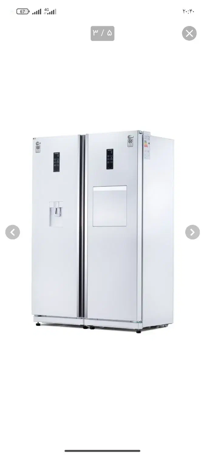 یخچال و فریزر کلور گلوری پلاس ۶۰|یخچال و فریزر|خرم‌آباد, |دیوار