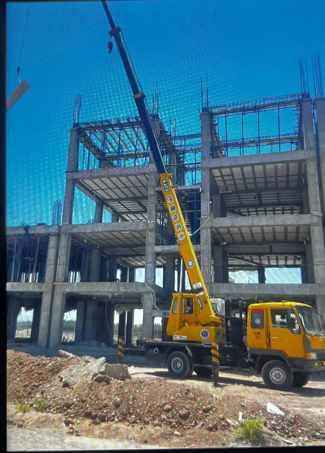 جرثقیل 7تن دکل بلند|خدمات حمل و نقل|کرمان, |دیوار