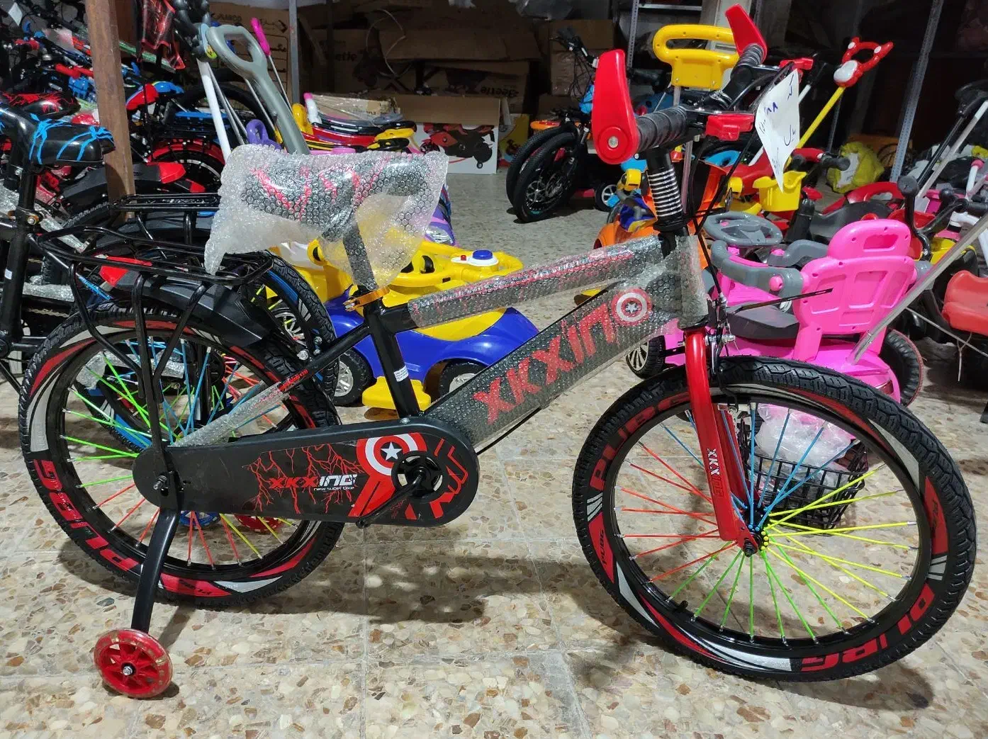 دوچرخه فروشی سایز 12 16 20 موتور کودک|دوچرخه، اسکیت، اسکوتر|اهواز, ۳۰ متری|دیوار