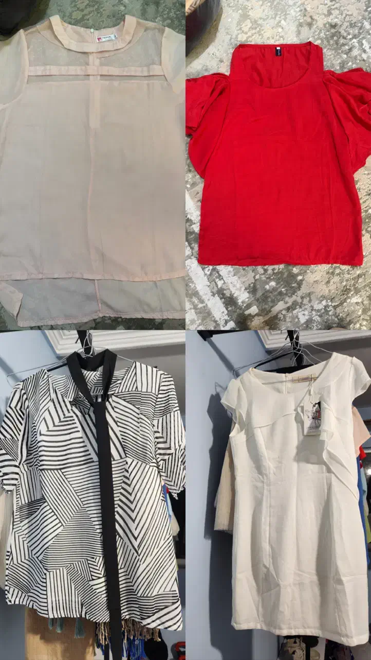 تعدادی شومیز و پیراهن نو|لباس|گرگان, |دیوار