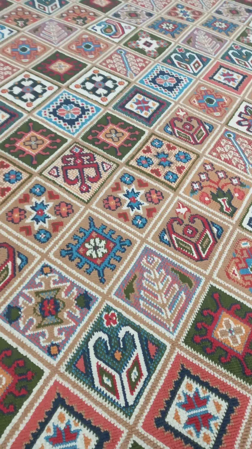 گلیم فرش|گلیم، جاجیم، گبه|بروجرد, |دیوار