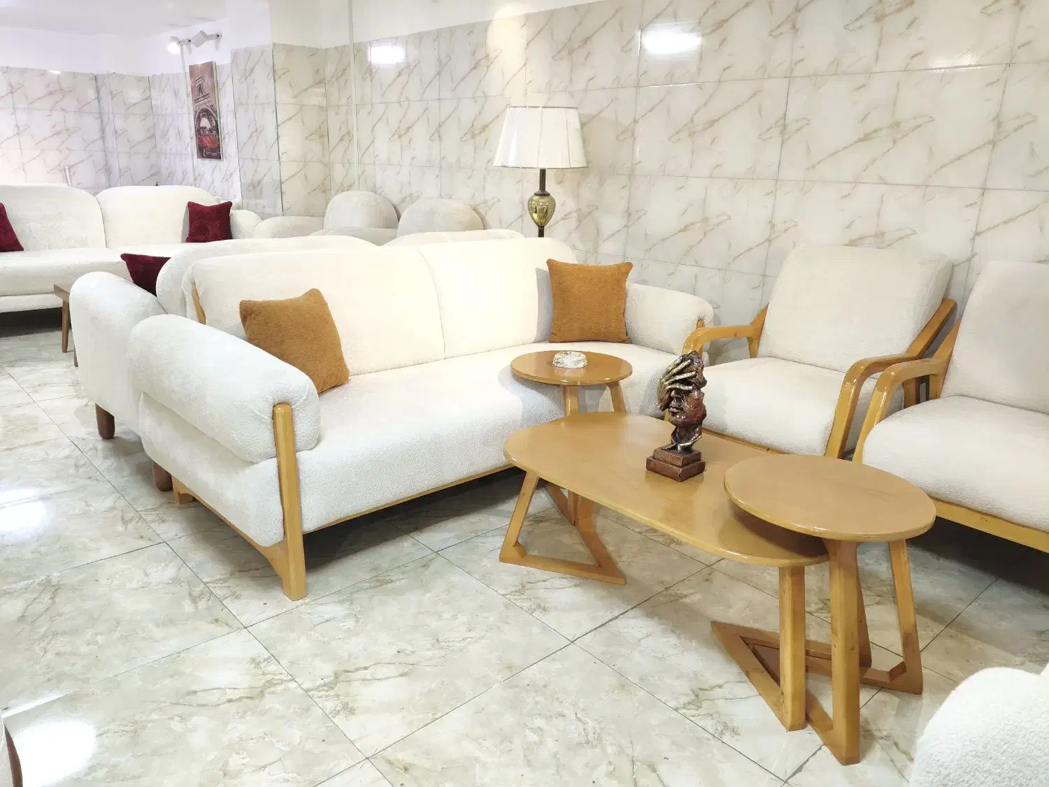 مبل راحتی مینیمال تدی یونانی ۸ نفره|مبلمان خانگی و میز عسلی|مشکین‌دشت, |دیوار