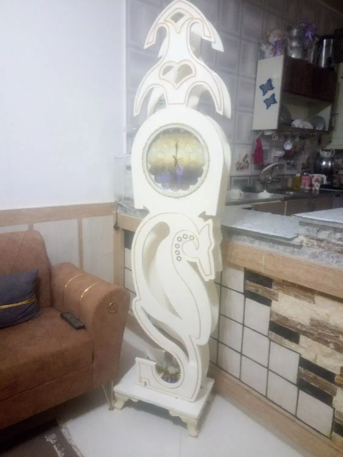 ساعت ایستاده|ساعت دیواری و تزئینی|تربت‌حیدریه, حاجی یار‎|دیوار