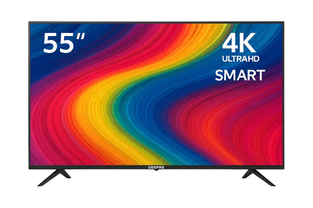 تلویزیون 55 اینچ GEEPASجیپاس 4K بدون قاب|تلویزیون و پروژکتور|شیراز, سینما سعدی|دیوار