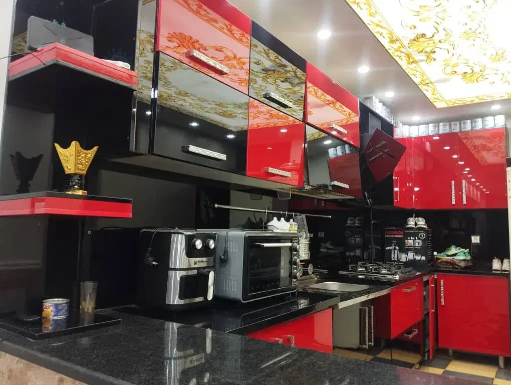 کابینت هایگلاس|مصالح و تجهیزات ساختمان|اهواز, کوی رمضان|دیوار