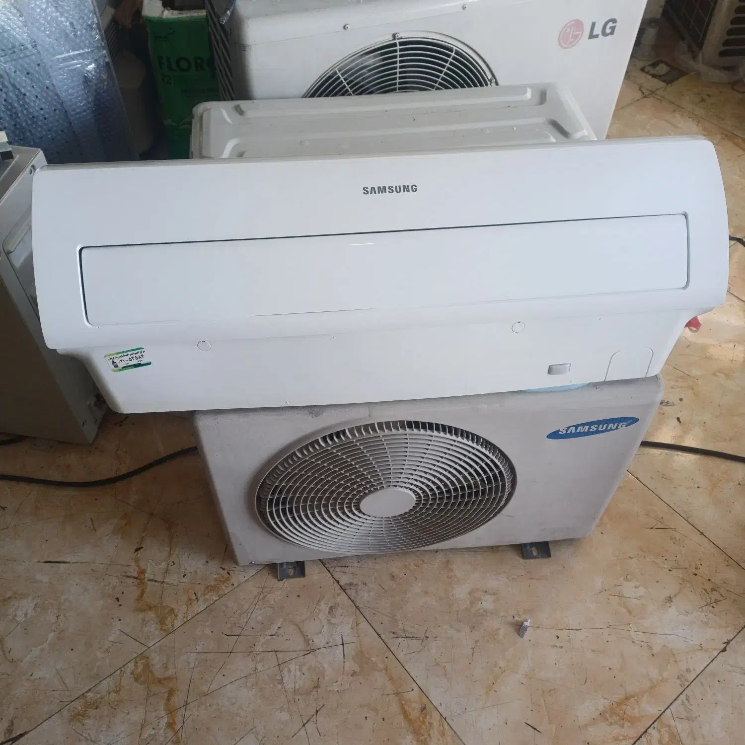 کولر گازی سامسونگ ۱۲۰۰۰ گودوان کولرگازی ۱۲ هزار|کولر گازی و فن‌کوئل|تهران, خلیج فارس|دیوار