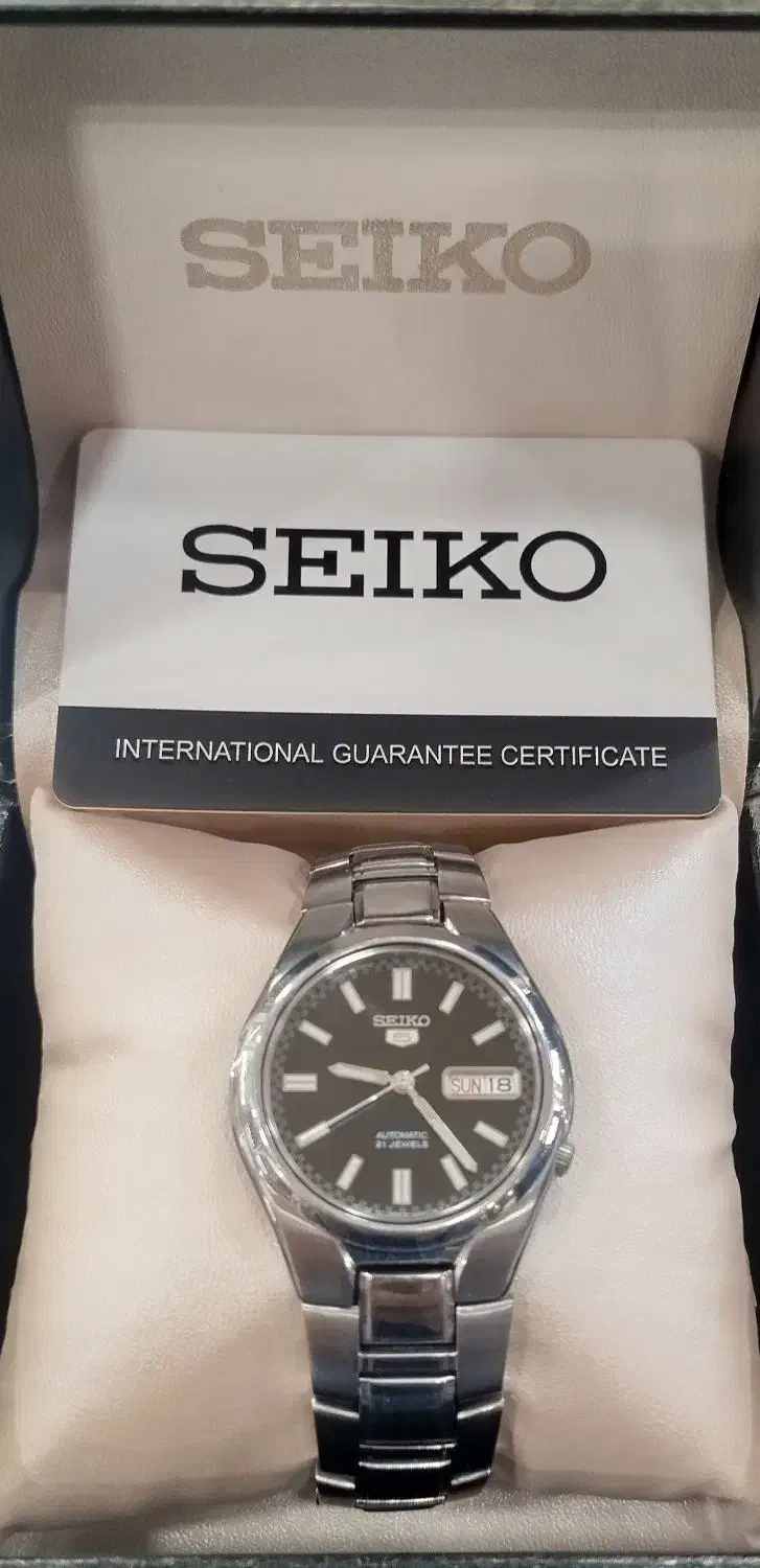 ساعت سیکو پنج اتومات|ساعت|شیراز, کاراندیش|دیوار