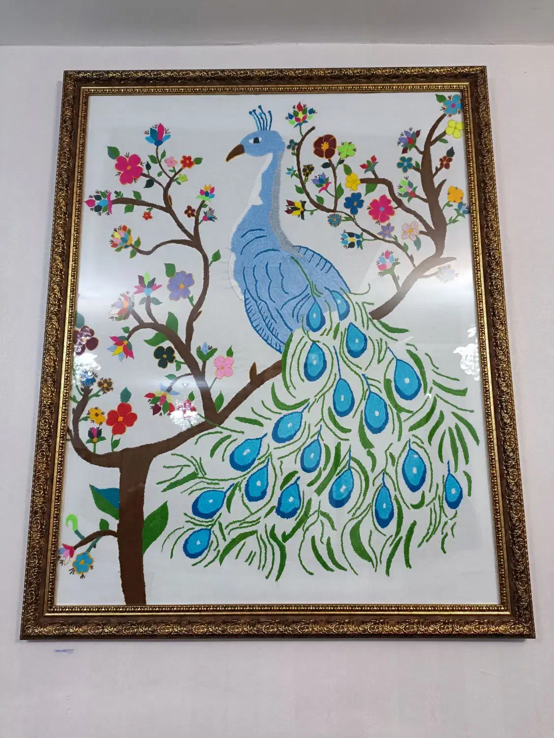 تابلو گلدوزی|تابلو، نقاشی، عکس|هشتگرد, هیو|دیوار