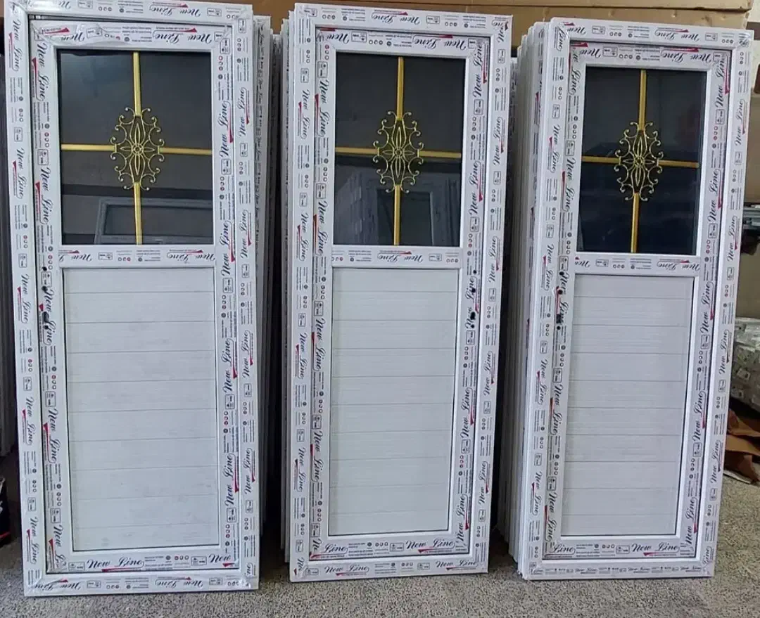 تولیدکننده انواع درب وپنجره pvc upvc اهنی ضدسرقت|مصالح و تجهیزات ساختمان|بهارستان, |دیوار