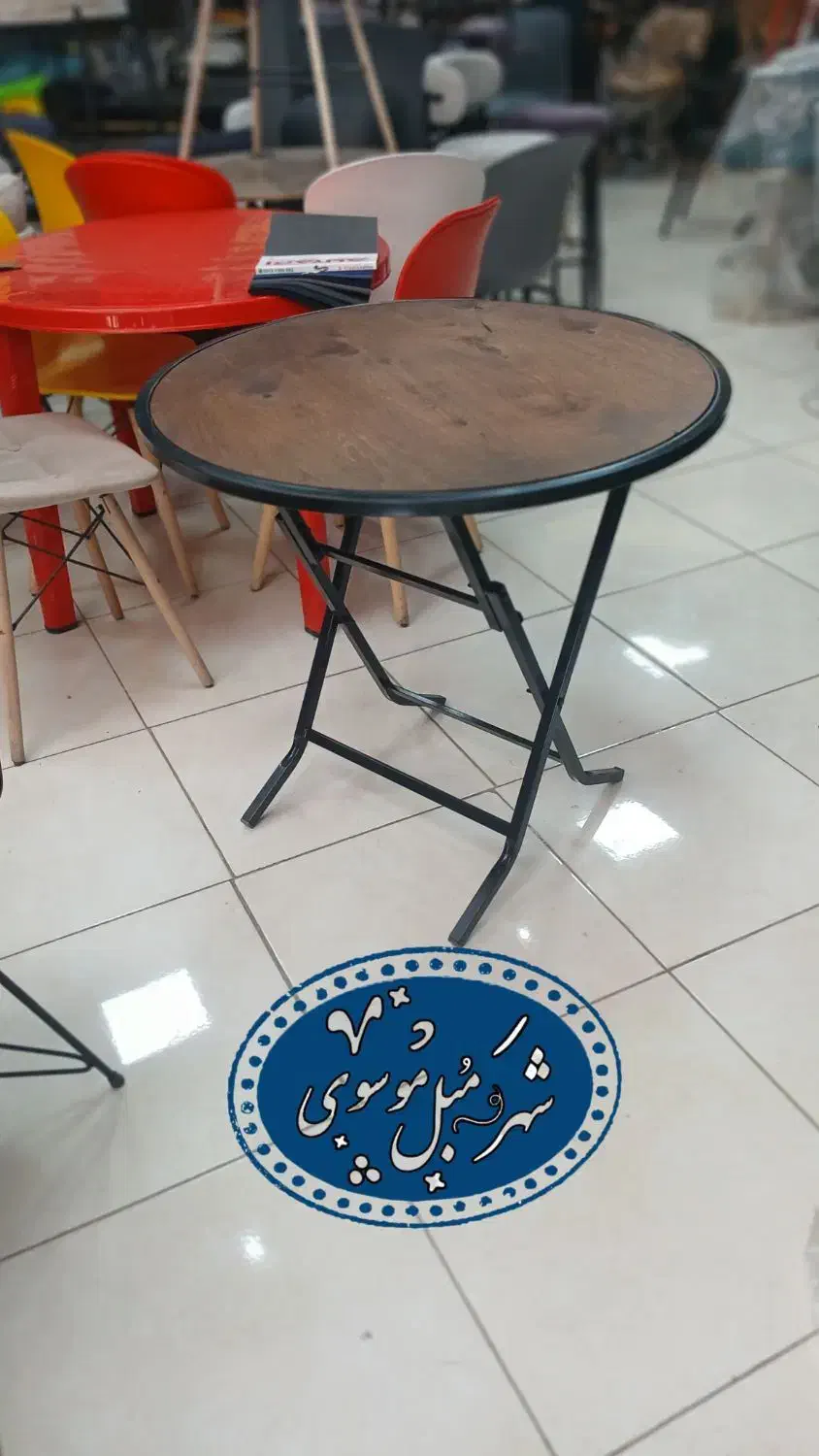 میزتاشو پلاستیکی چوبی صندلی کافه پلاستیکی/kقزلحصار|میز و صندلی غذاخوری|کرج, شهرک سهرابیه|دیوار