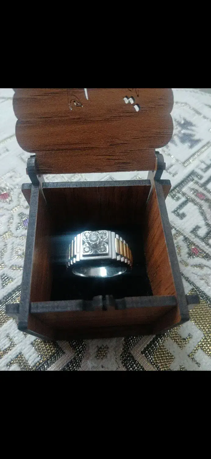 انگشتر نقره برلیان|جواهرات|زنجان, |دیوار