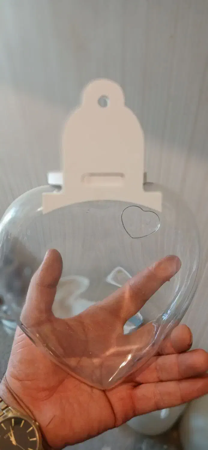 گلدان شیشه ای دیوارکوب|صنایع دستی و سایر لوازم تزئینی|مشهد, فتح المبین|دیوار