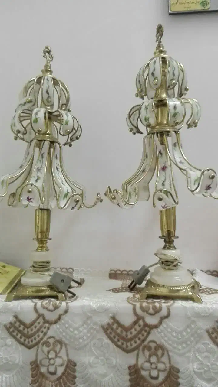 شمعدان|چراغ خواب و آباژور|قم, نیروگاه|دیوار