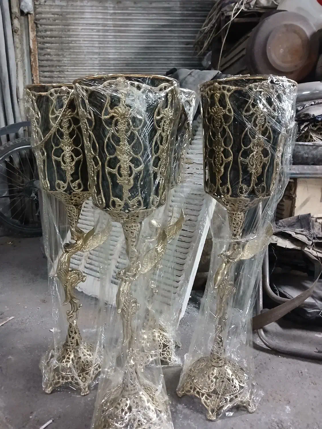 برنجی سطل زیبا و شیک|صنایع دستی و سایر لوازم تزئینی|پاکدشت, خاتون آباد|دیوار