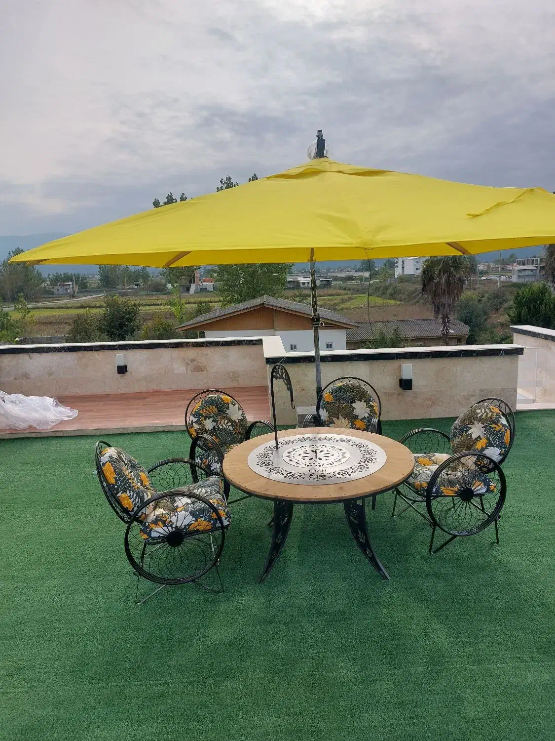 تجهیزات ویلایی الاچیق|مبلمان خانگی و میز عسلی|چمستان, |دیوار