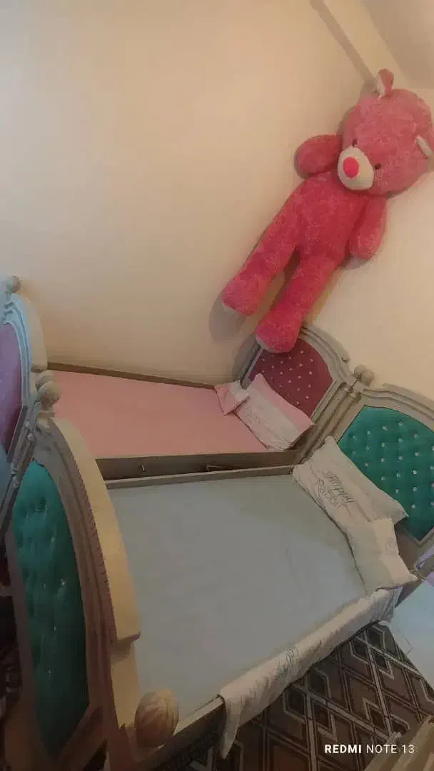 تخت کودک ونوجوان|تخت و سرویس خواب|ماهدشت, |دیوار