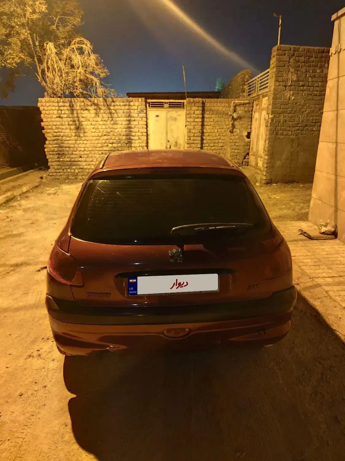 206تیپ 2|خودرو سواری و وانت|قم, زاویه|دیوار