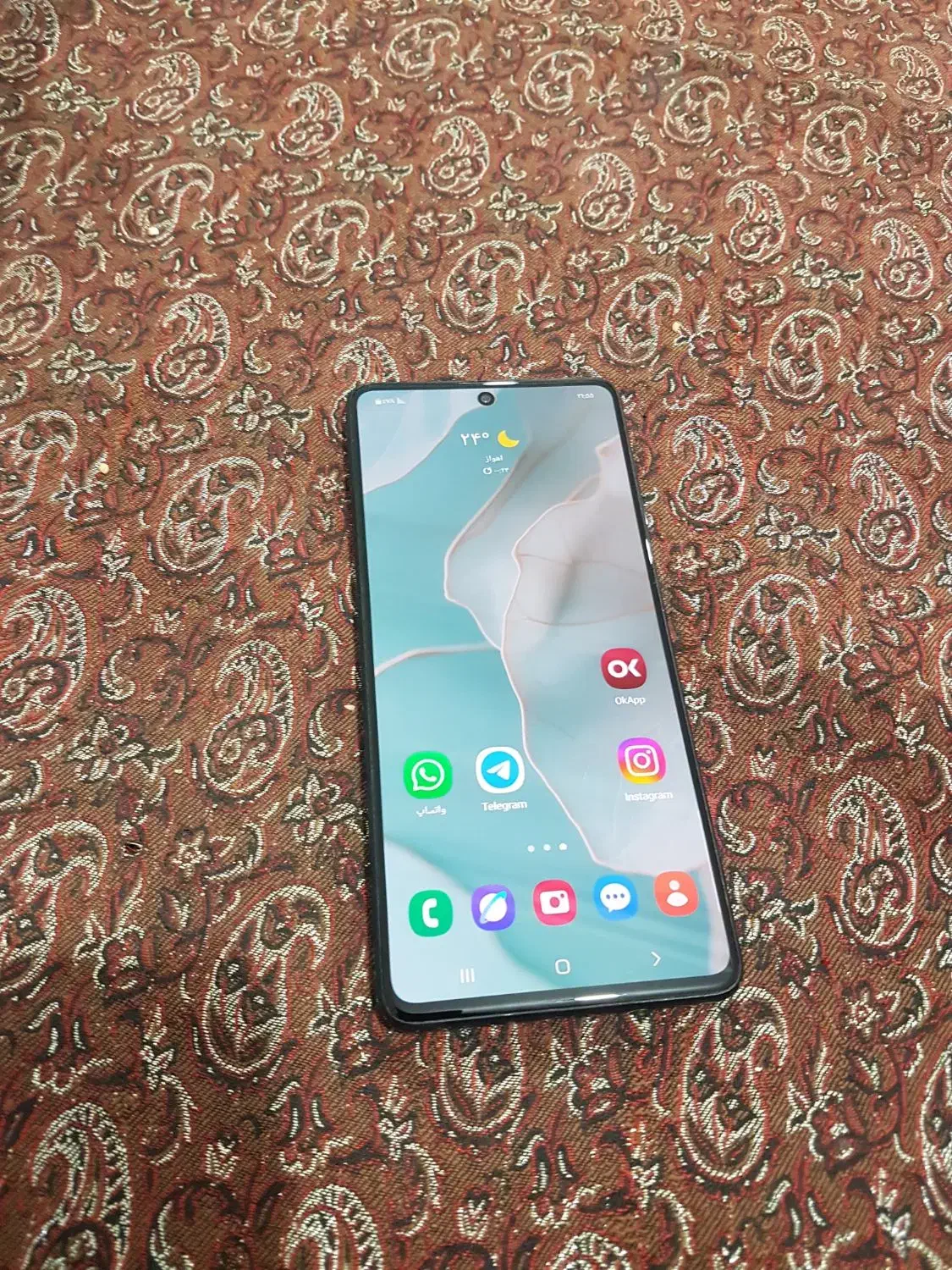 سامسونگ A71 حافظه ۱۲۸ رام ۶|موبایل|اهواز, کمپلو شمالی|دیوار