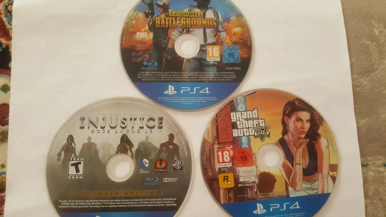 3بازی ps4|کنسول، بازی ویدئویی و آنلاین|دزفول, |دیوار