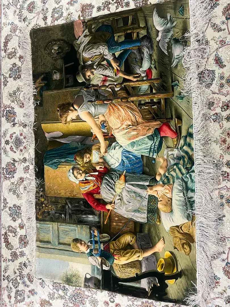 تابلو فرش کار دست استاد اصل عاقلی|تابلو فرش|تهران, ازگل|دیوار