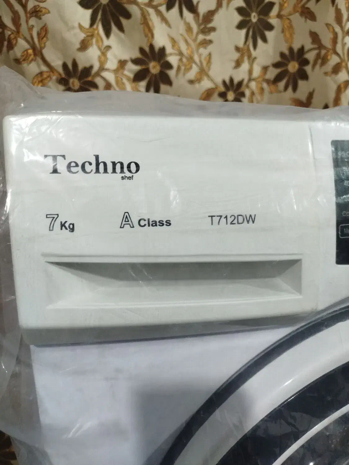 لباسشویی ۷کیلوتمام اتوماتیک تکنوشف اصل آکبند|ماشین لباسشویی و خشککن لباس|بمپور, |دیوار