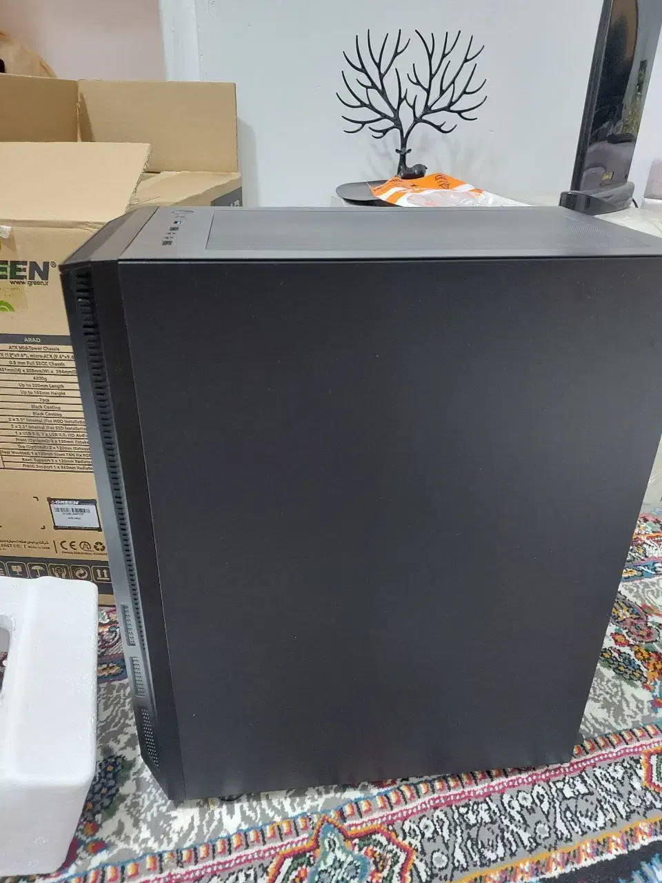 کیس گیمینگ i5وRX580 تمیز، قدرتمند معاوضه هم میشه|رایانه رومیزی|رشت, جماران|دیوار