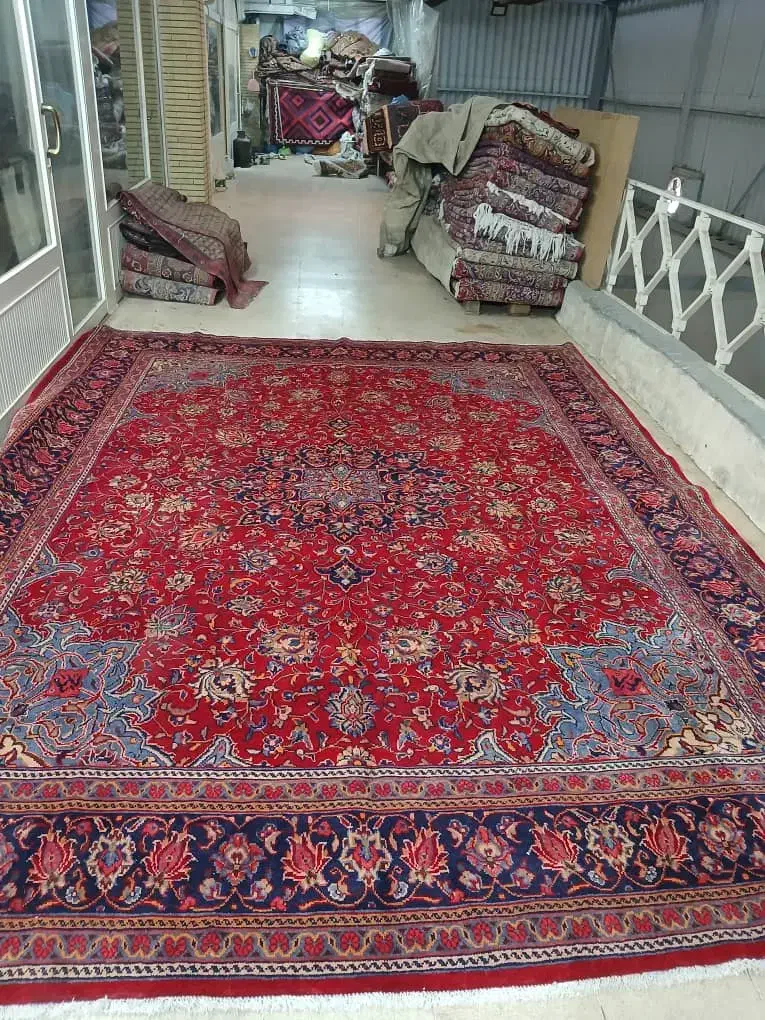 ف ش دستباف|فرش|قرچک, صالح آباد|دیوار