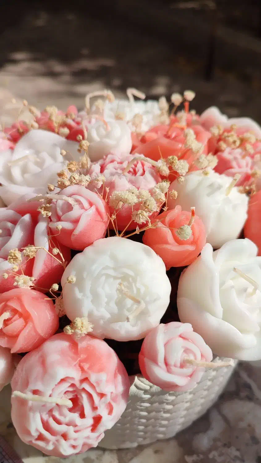 باکس گل شمع|صنایع دستی و سایر لوازم تزئینی|طارم, |دیوار