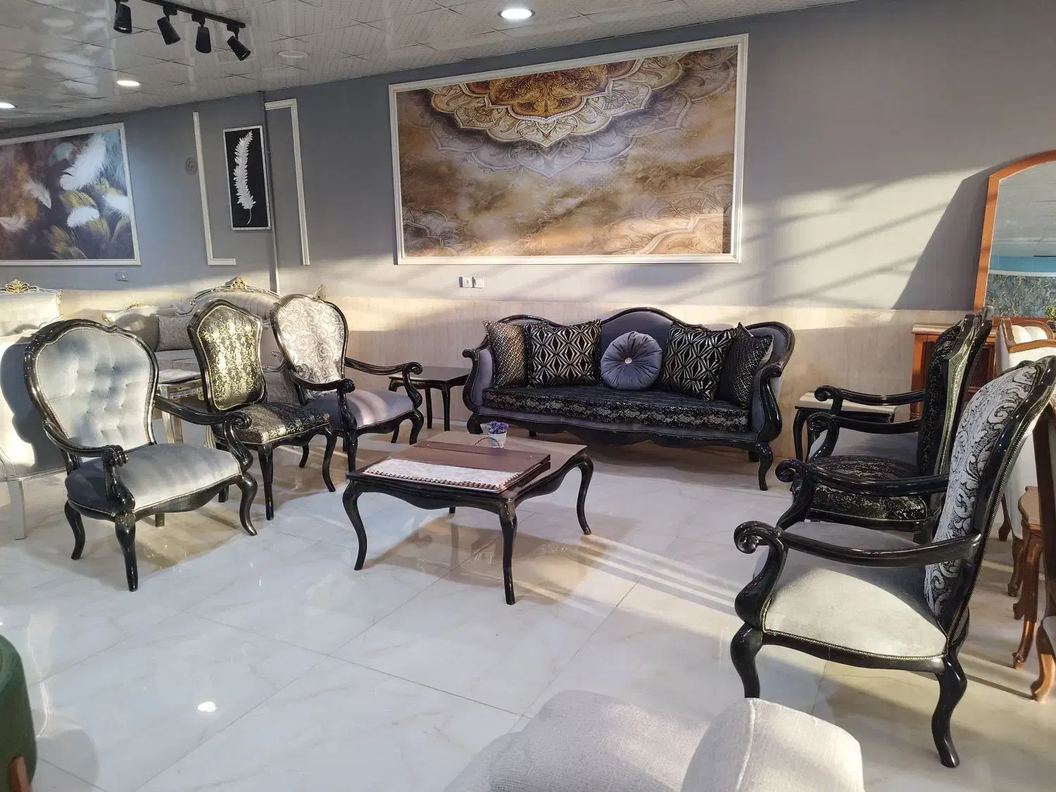 مدل ماهیچه ای مبل ویکتوریا،کینگ ،ایتالیایی|مبلمان خانگی و میز عسلی|نیشابور, ده حلاج|دیوار