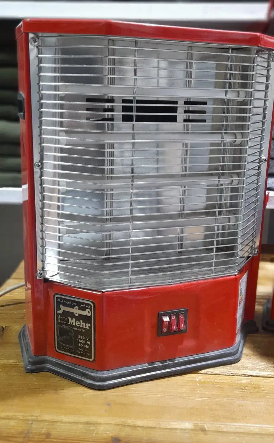 بخاری برقی فن هیتر|بخاری، هیتر، شومینه|مشکین‌دشت, |دیوار