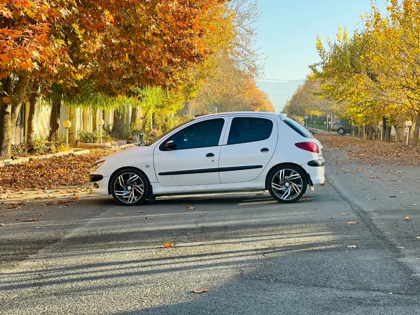 206 تیپ 5 آخر 95|خودرو سواری و وانت|هشتگرد, شهرک جهان ویلا (درخشانیه)|دیوار