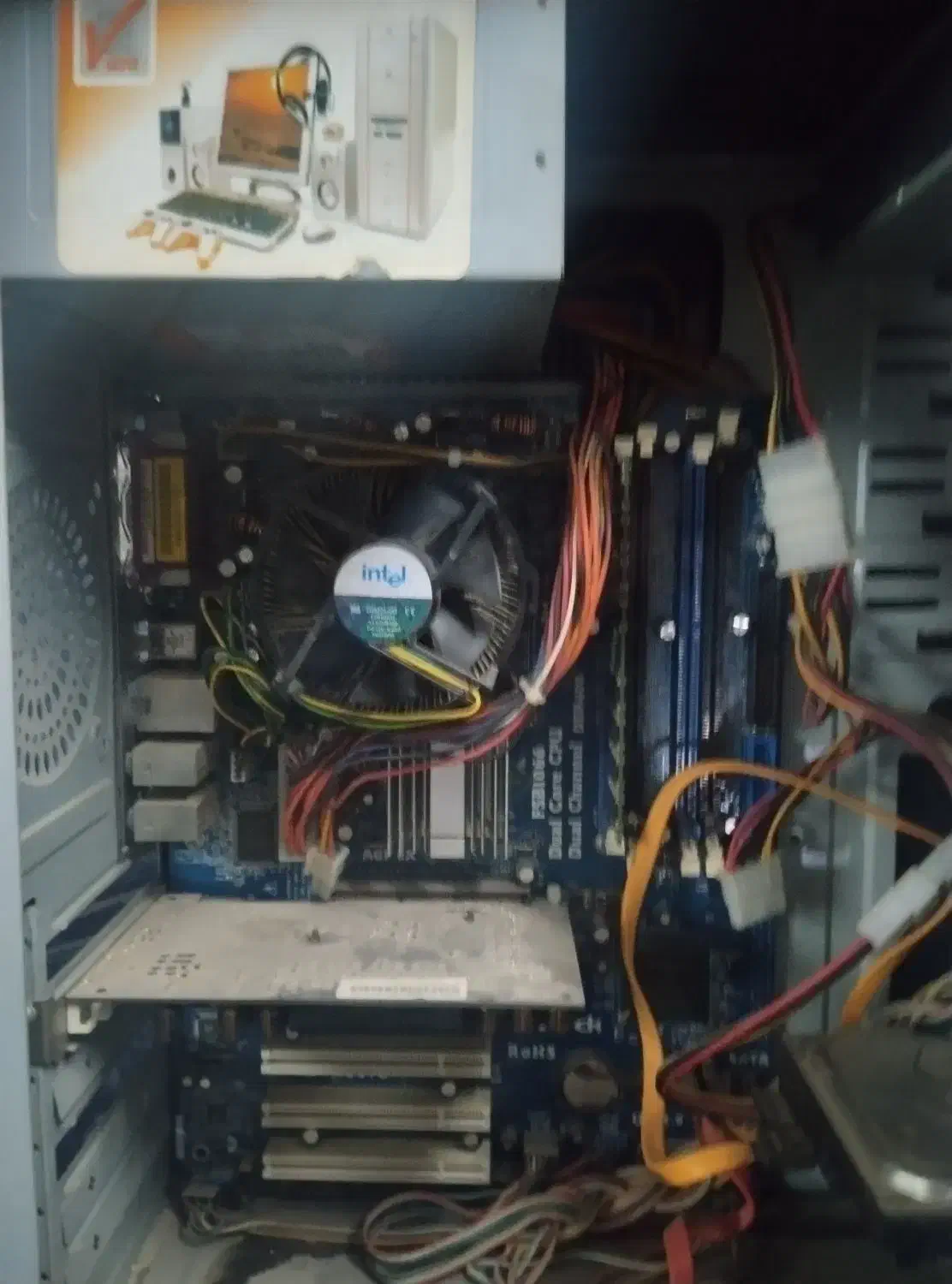 فروش کامپیوتر خونگی فقط کیس قابل تعمیر جزیی میباشد|رایانه رومیزی|اسلامشهر, شهرک مهدیه|دیوار