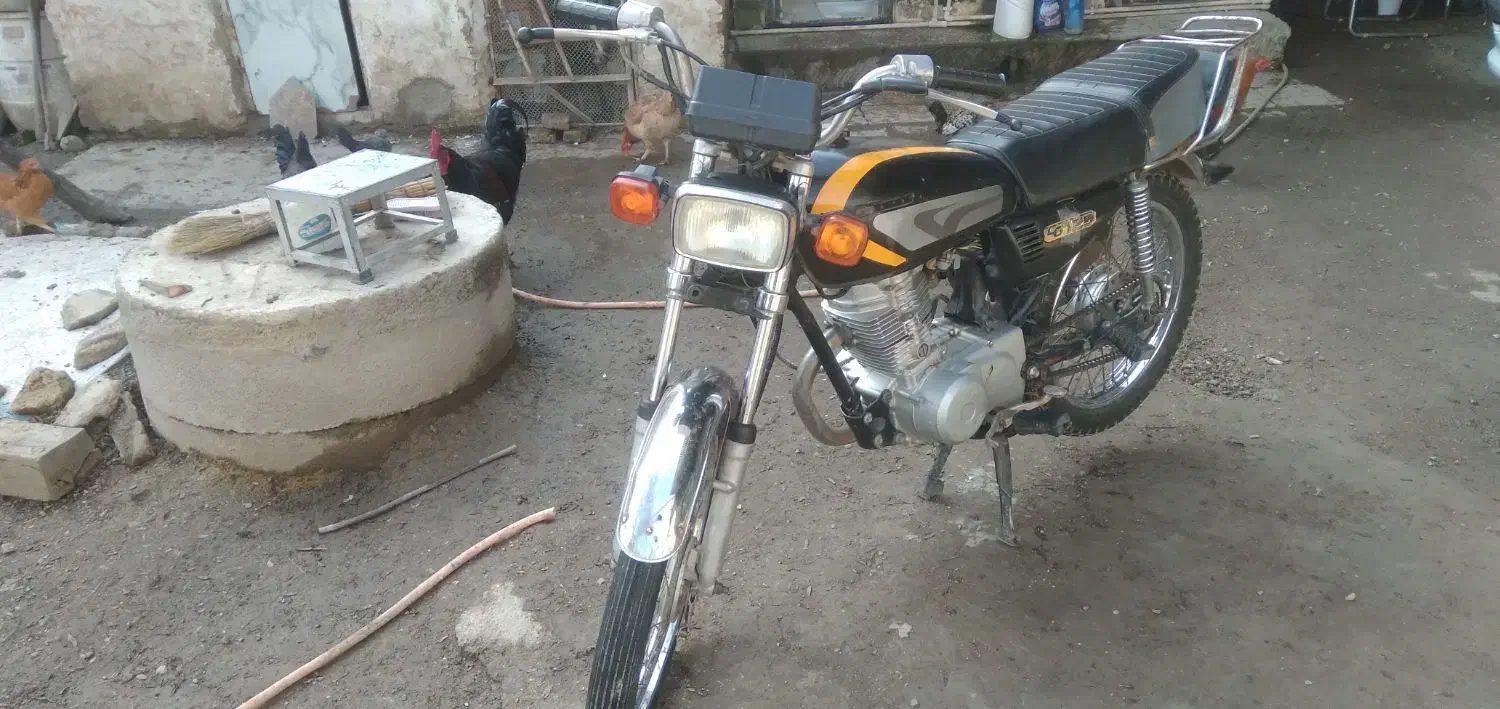 موتور سیکلت مزایده ۱۲۵|موتورسیکلت|رامیان, |دیوار