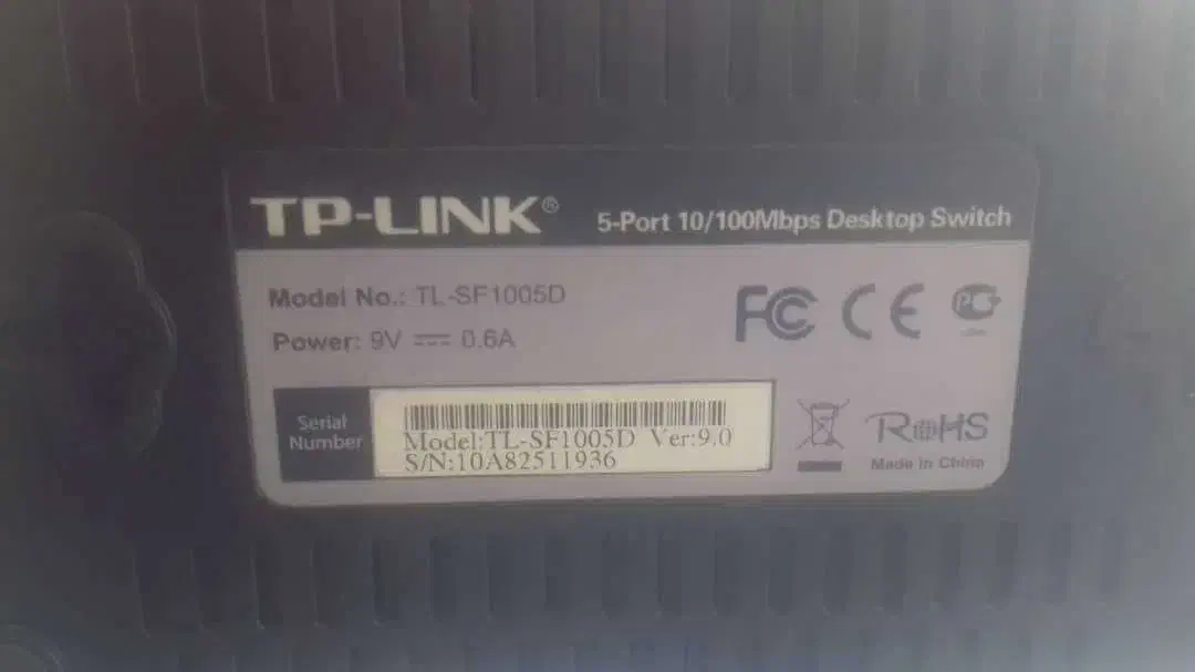 هاب سویچ شبکه تی پی لینک 5 پورت|مودم و تجهیزات شبکه|نیشابور, امام|دیوار