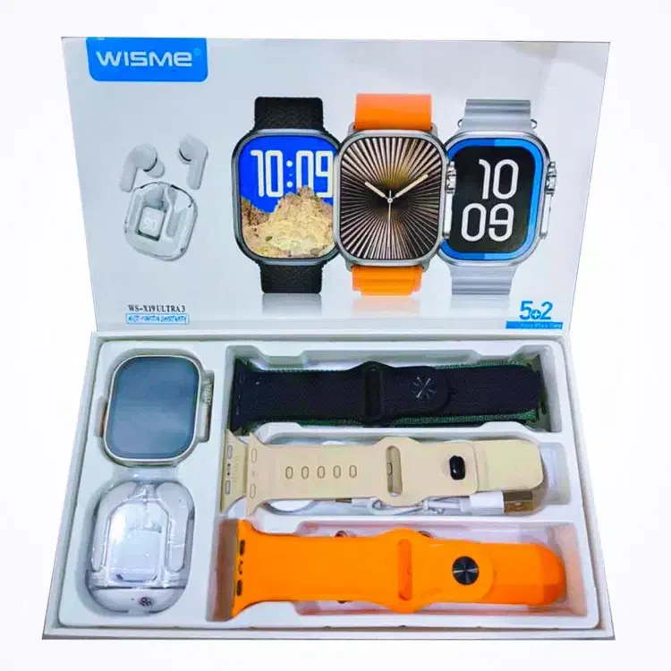 پک ساعت هوشمند اولترا و ایرپاد شیشه ای ویسمی|ساعت|اردبیل, |دیوار