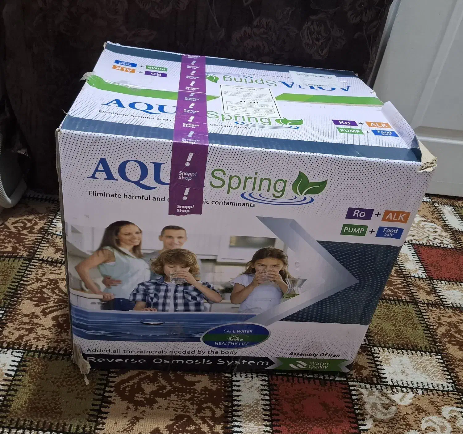 دستگاه تصفیه آب اکوا اسپرینگ مدل G4800|آب‌سردکن و تصفیه آب|اهواز, پردیس دو|دیوار