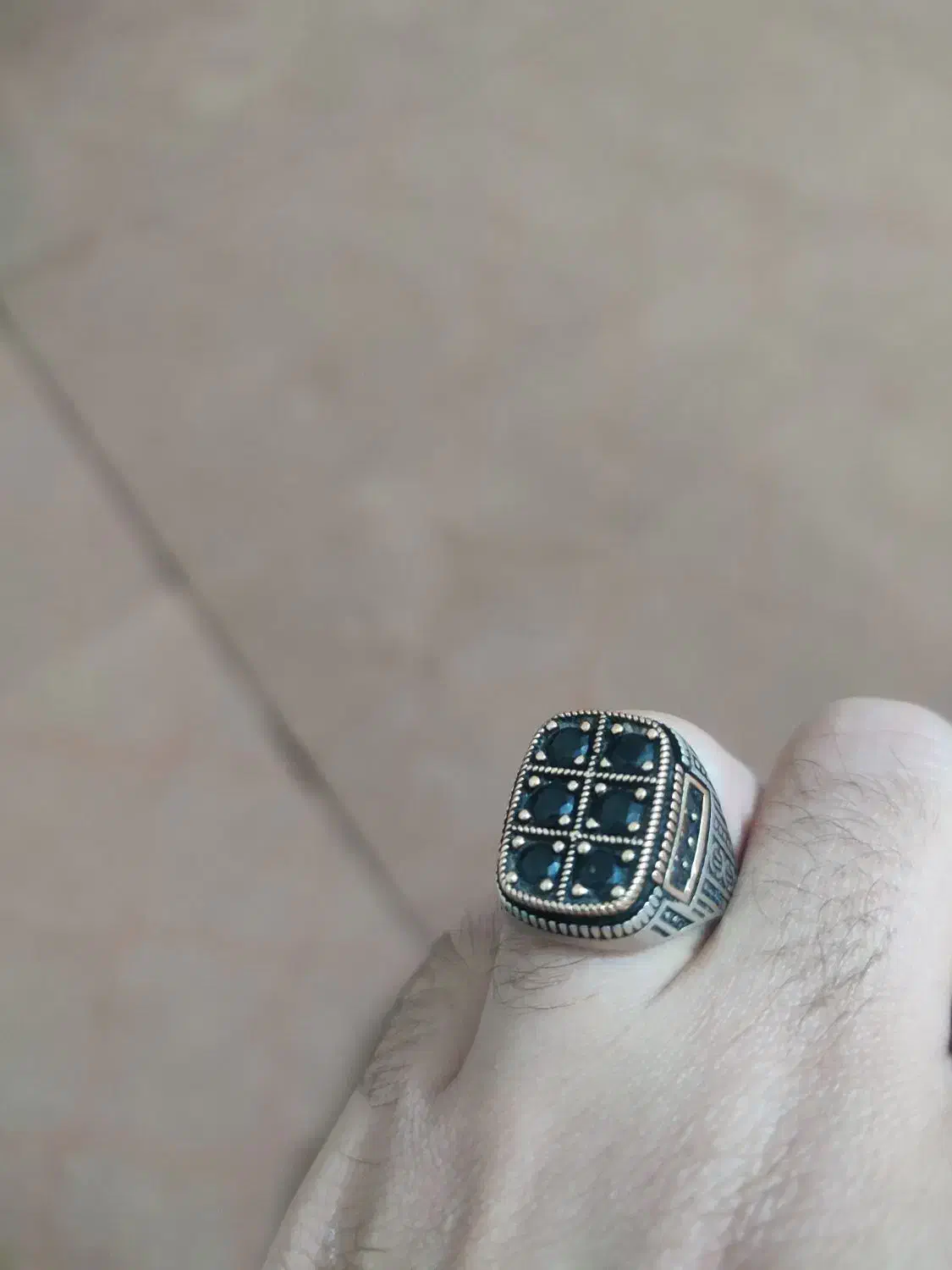 انگشتر نقره|جواهرات|فولادشهر, B2|دیوار